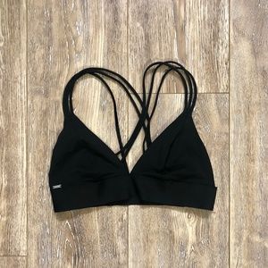 PINK Black Triangle Sports Bra